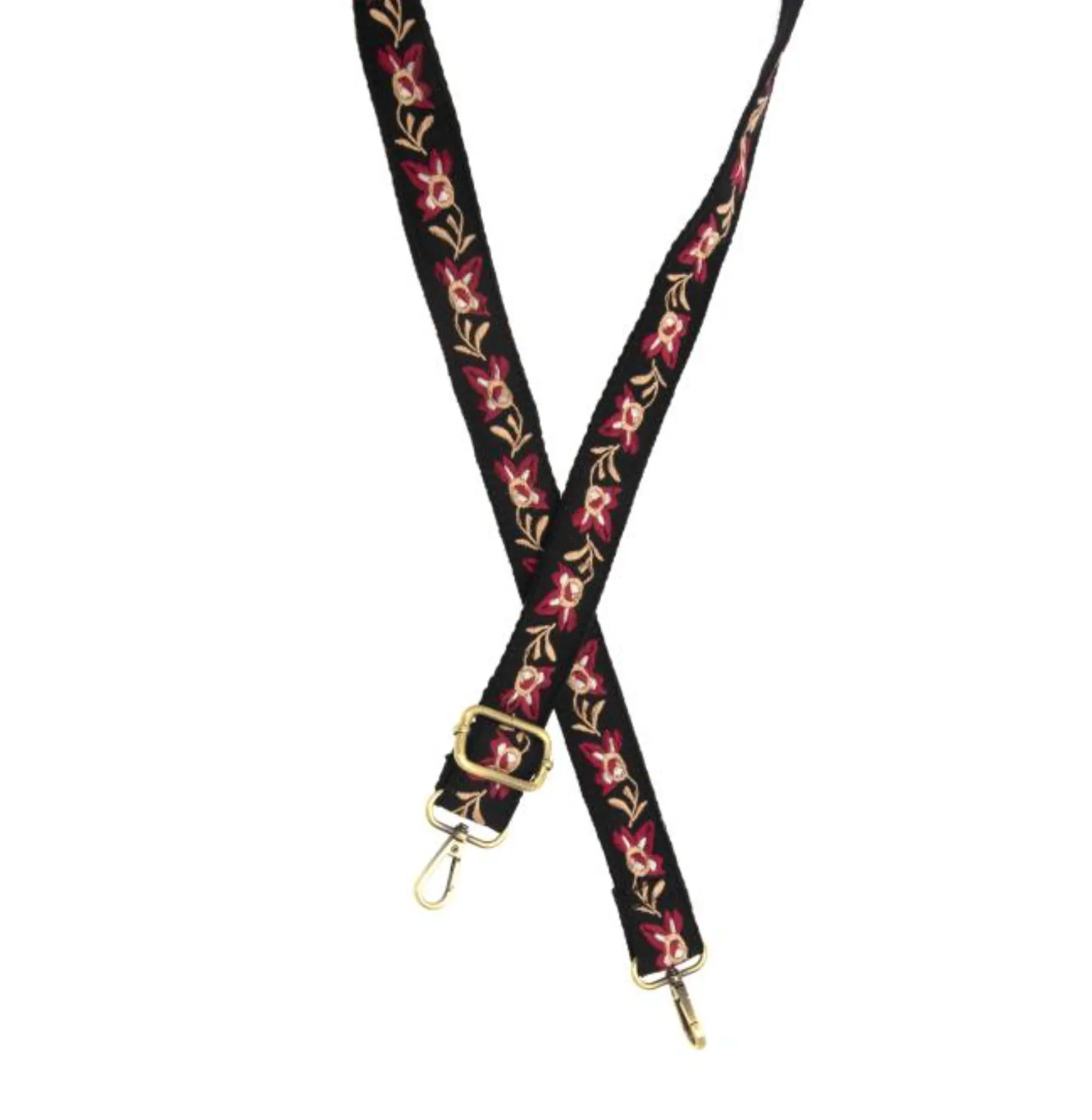 1.25" Embroidered Purse Straps