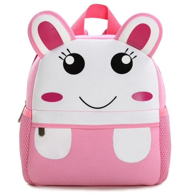 3D Animal Children Backpacks  Girl Boy