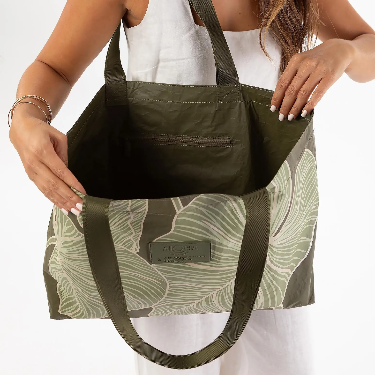 ALOHA COLLECTION Holo Holo Reversible Tote Bag