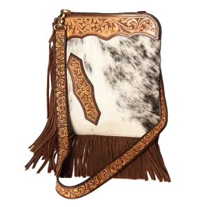 American Darling Ladies Cowhide & Leather Western Shoulder Bag ADBGA252A