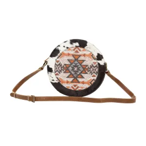 Boho Pink Round Bag