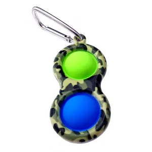 Bubble Popping Keychain