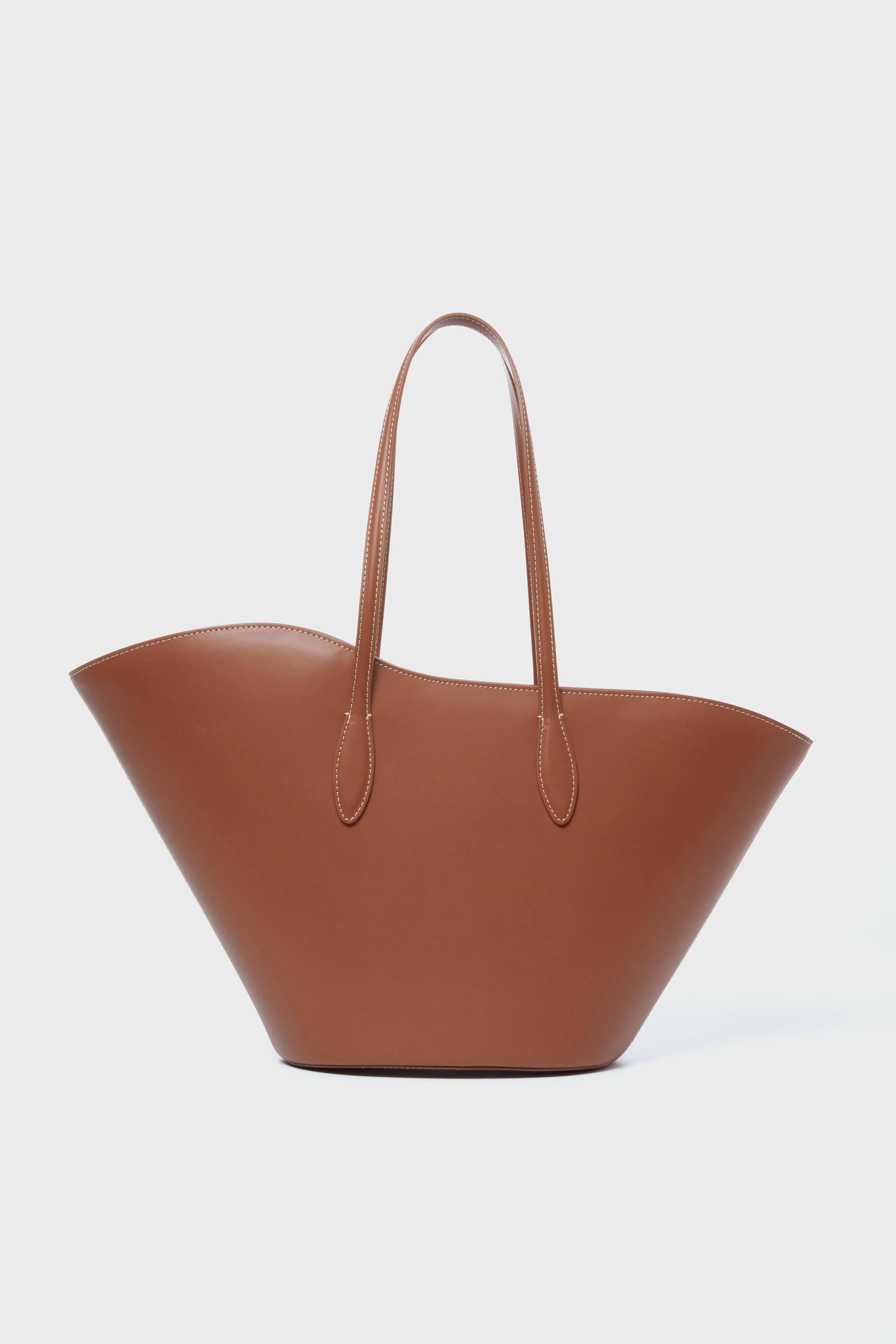 Caramel Medium Tulip Shoulder Bag