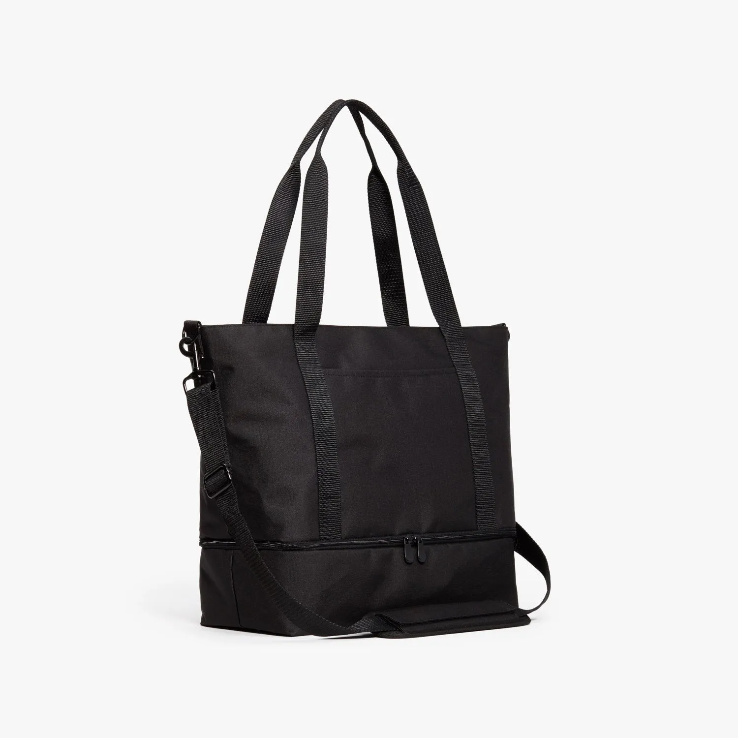 Catalina Deluxe Tote - 600D Recycled Poly - Onyx