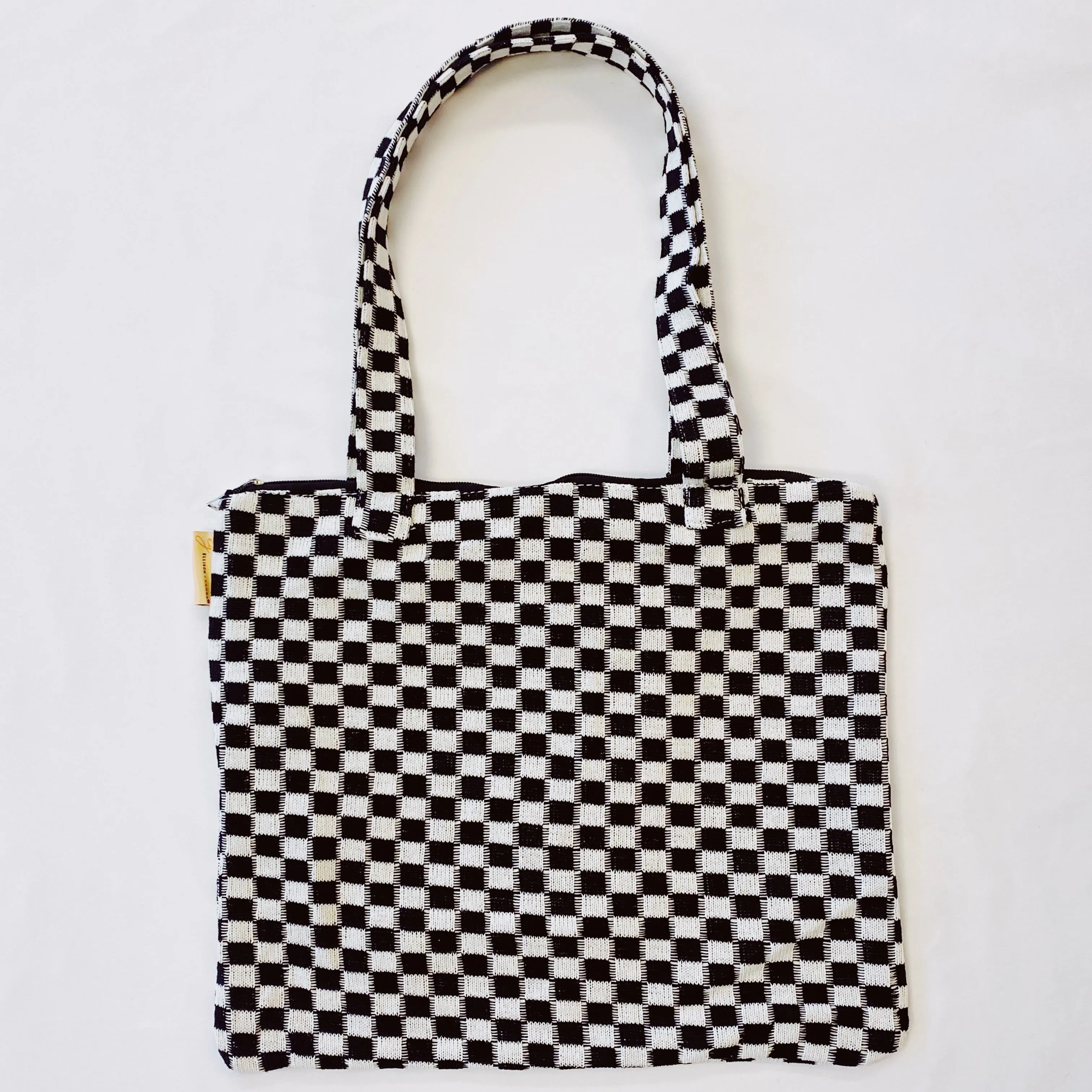 Check Yourself Zipped Tote Bag