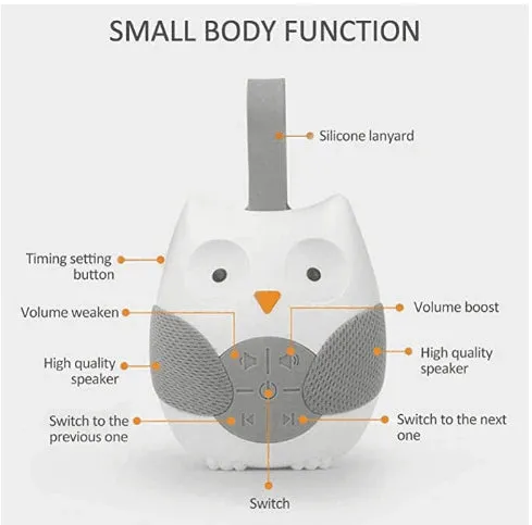 Childcare Hook On Owl Sound Soother