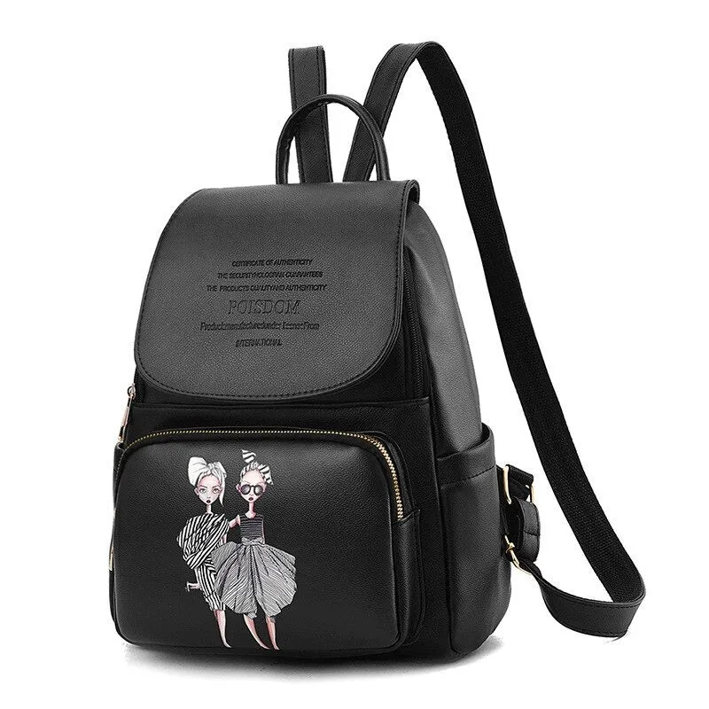 Designer Black Backpacks For Women