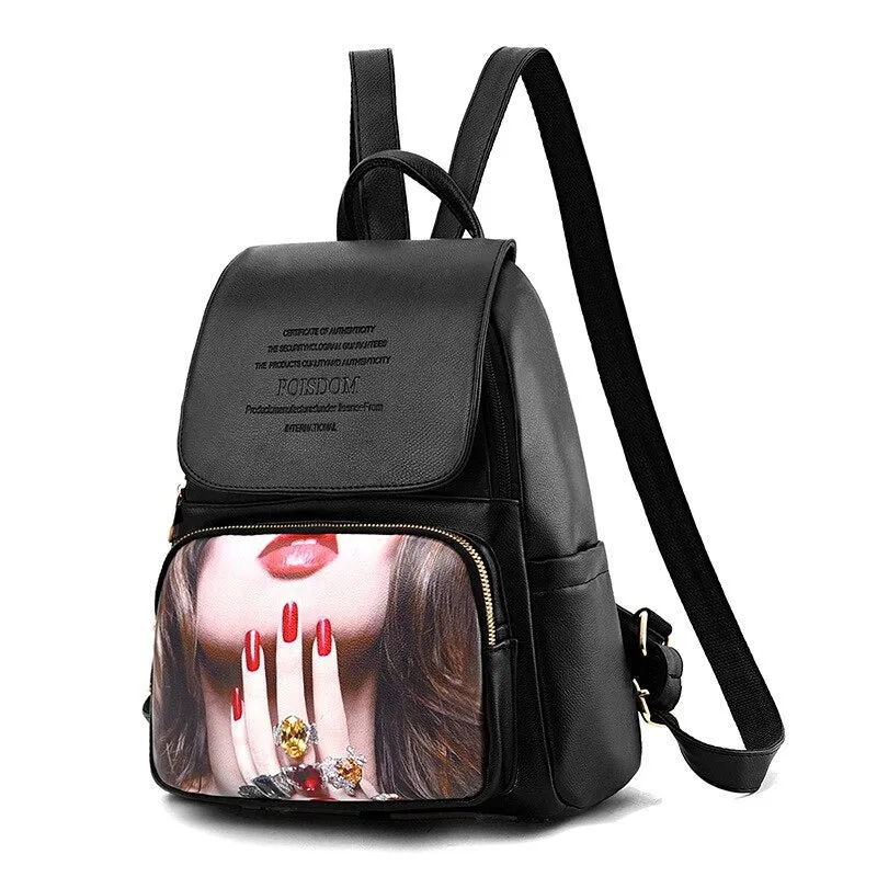 Designer Black Backpacks For Women