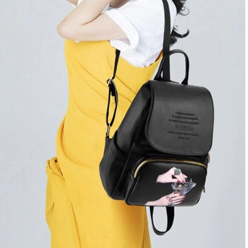 Designer Black Backpacks For Women