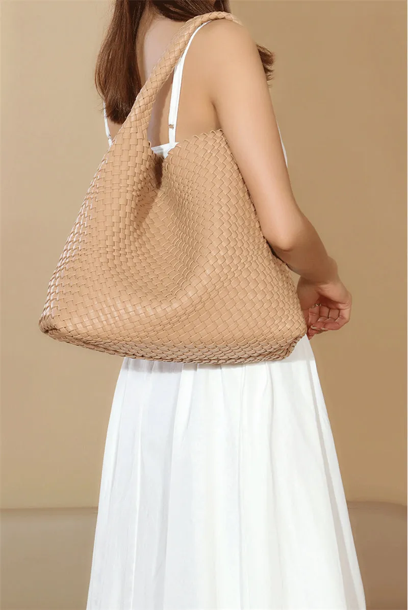 Elegant Women PU Casual Tote Bag