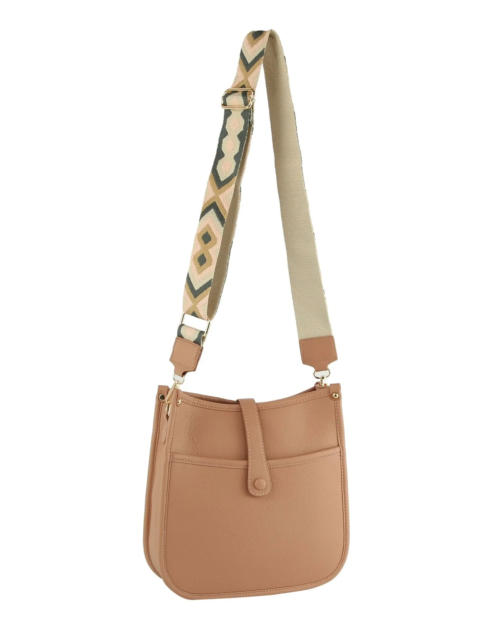 GL0069 Gigi Boho Crossbody With Guitar Strap