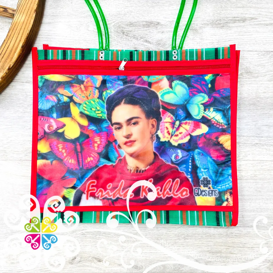 Green Lines Large Frida - Shopping Morral