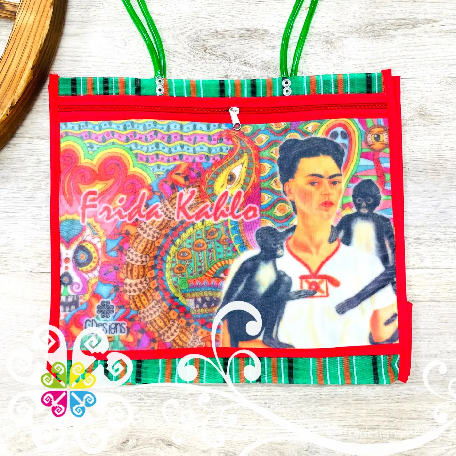 Green Lines Large Frida - Shopping Morral