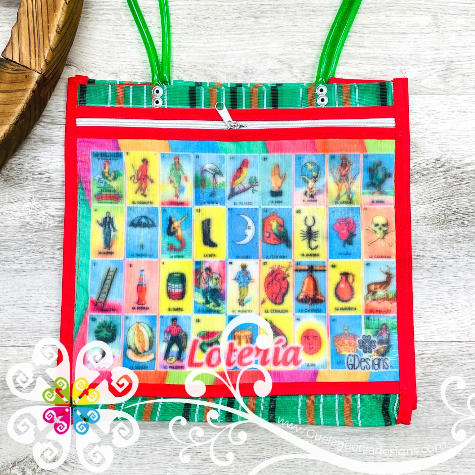 Green Lines Medium Loteria - Shopping Morral