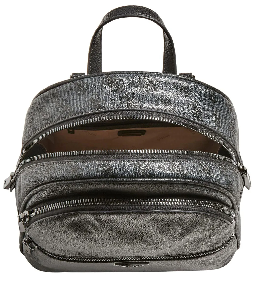 Guess Manhattan Backpack In Coal For Women