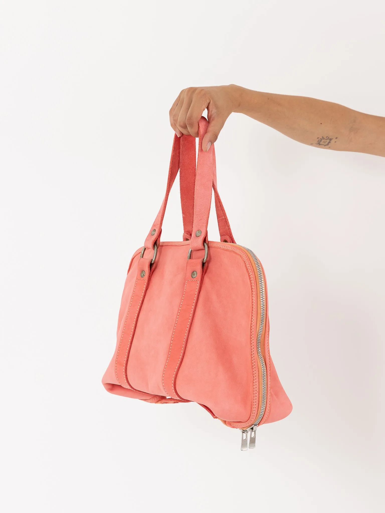 Guidi GB0 Handbag, Coral