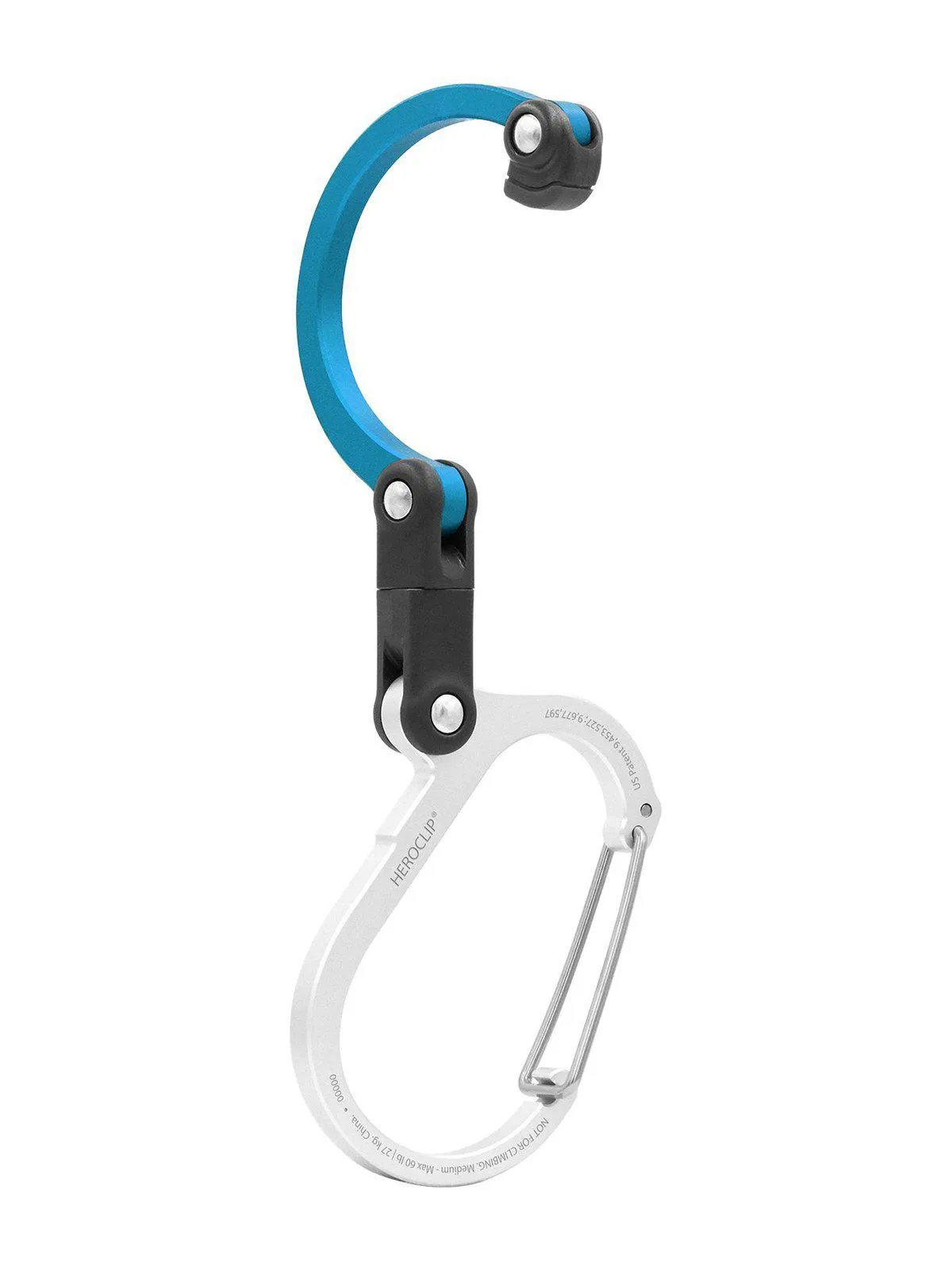 Heroclip Carabiner Medium Blue Steel