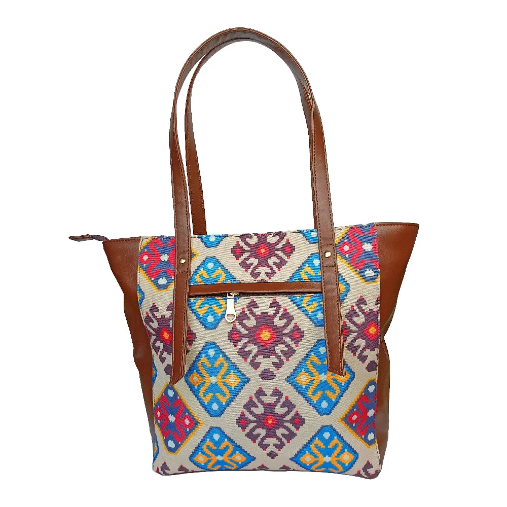 IMARS Stylish Handbag Multi Color For Women & Girls (Tote) Made With Faux Leather