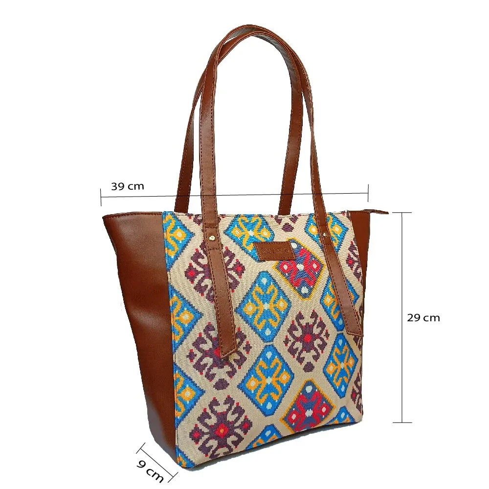 IMARS Stylish Handbag Multi Color For Women & Girls (Tote) Made With Faux Leather