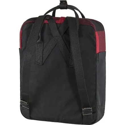 Kanken Re-Wool 16L Fjallraven Backpack, Red/Black