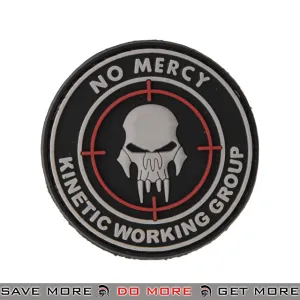 Lancer Tactical Velcro Morale Patch AC-110E - PVC No Mercy KWG