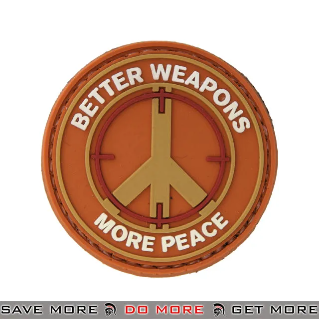 Lancer Tactical Velcro Morale Patch AC-110F - PVC Better Weapons More Peace