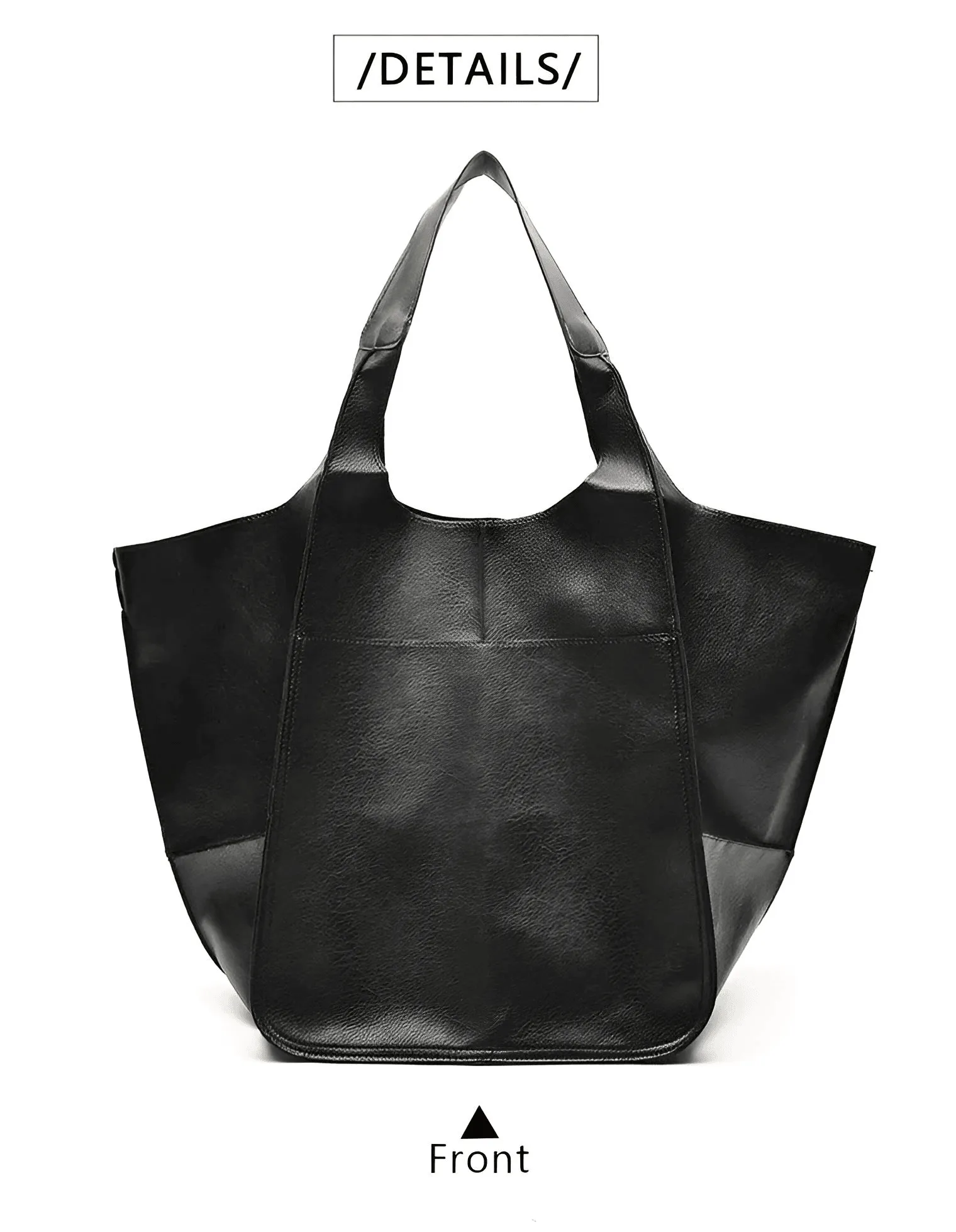 Large Leather Tote Bag