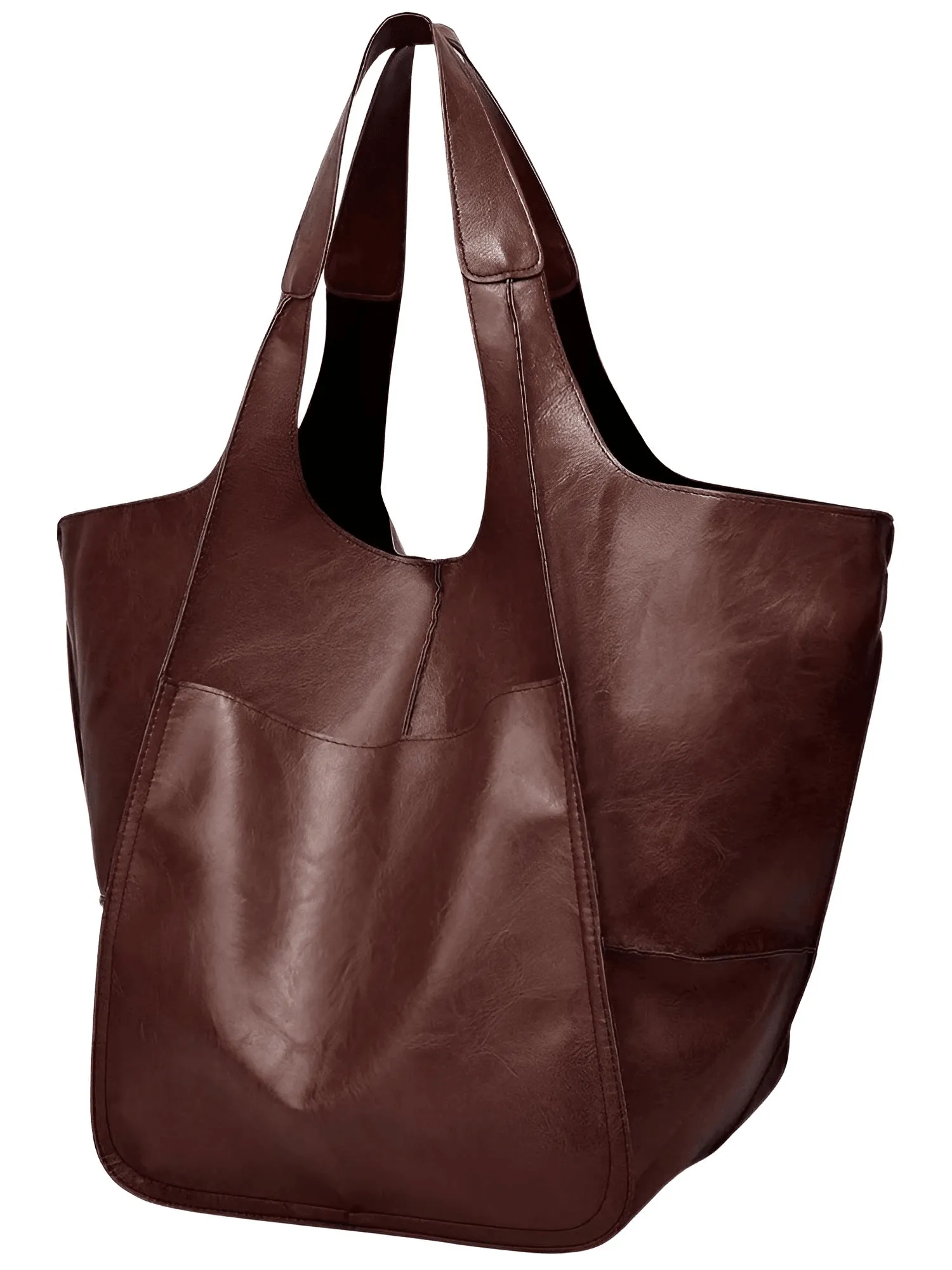 Large Leather Tote Bag