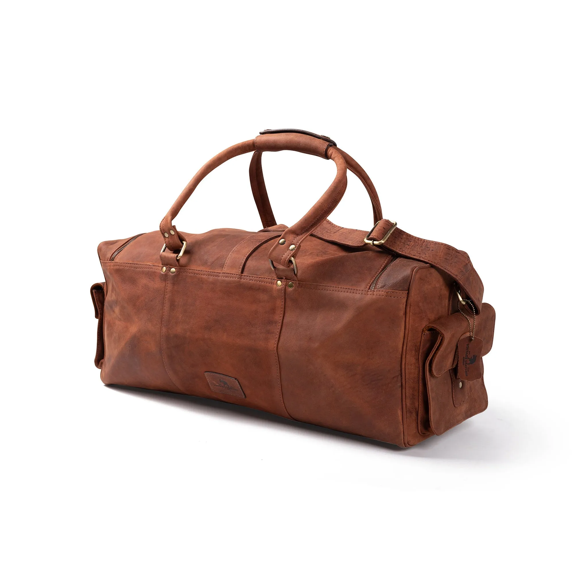 Leather Duffle Bag - Sydney