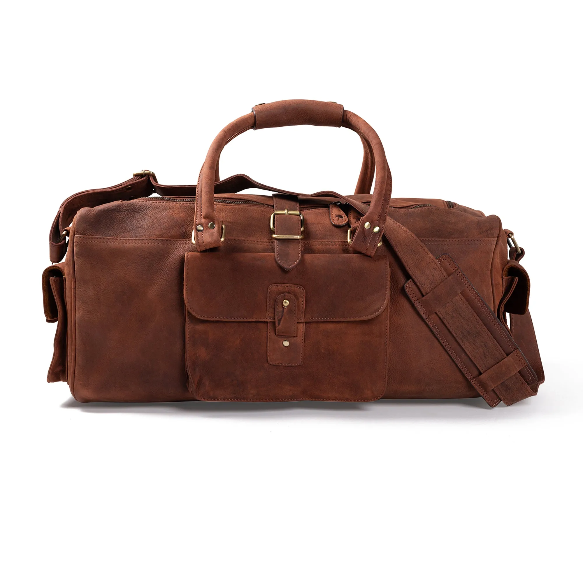 Leather Duffle Bag - Sydney