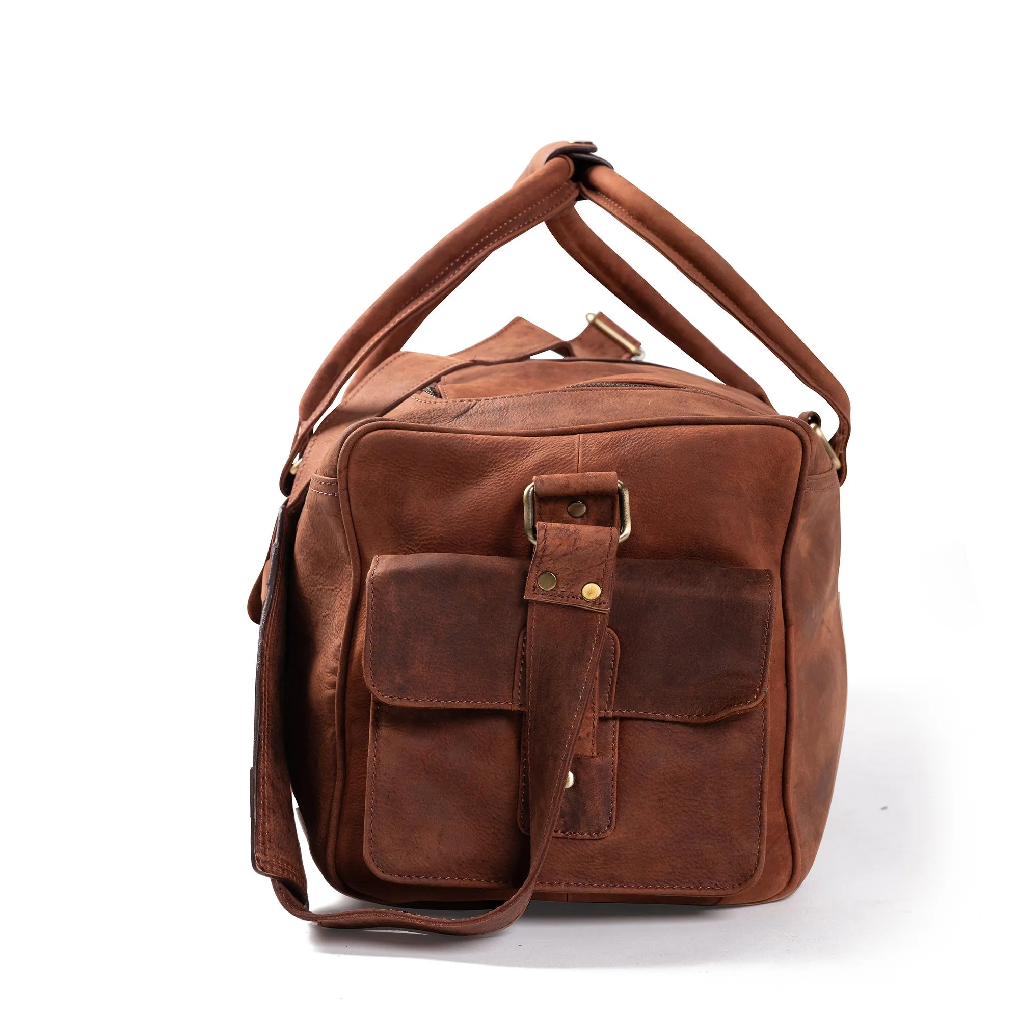 Leather Duffle Bag - Sydney