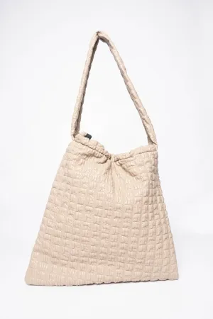 Lev Shoulder Bag in Nude