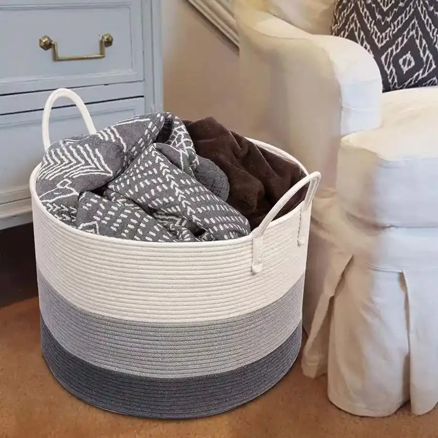 Little Story Multi Purpose/Laundry Caddy Basket XXL (Grey)