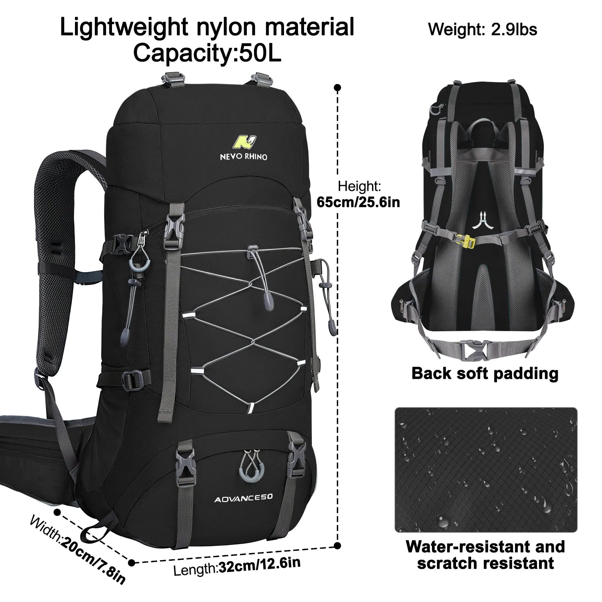 Nevo Extreme 50L Backpack