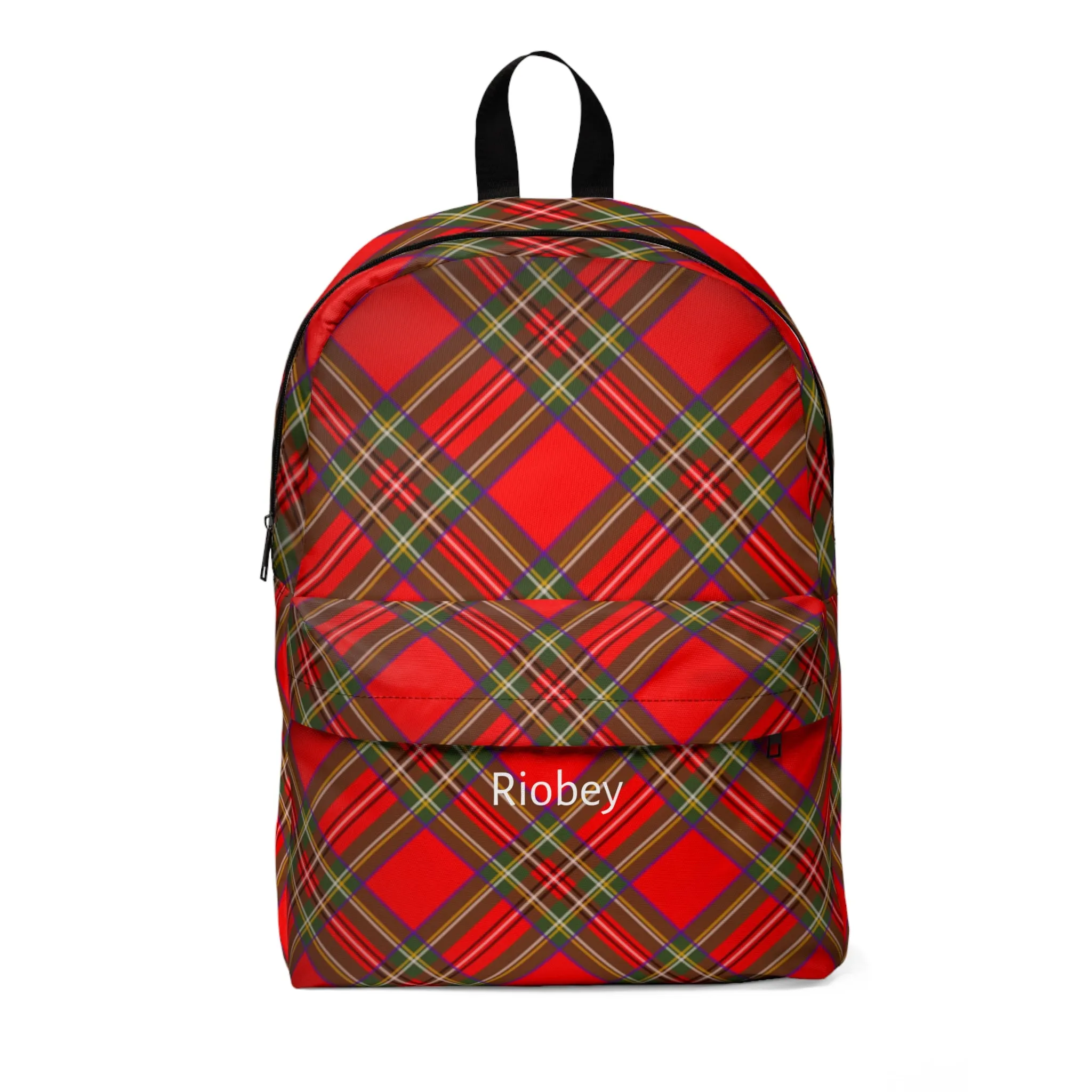 Plaid Backpack