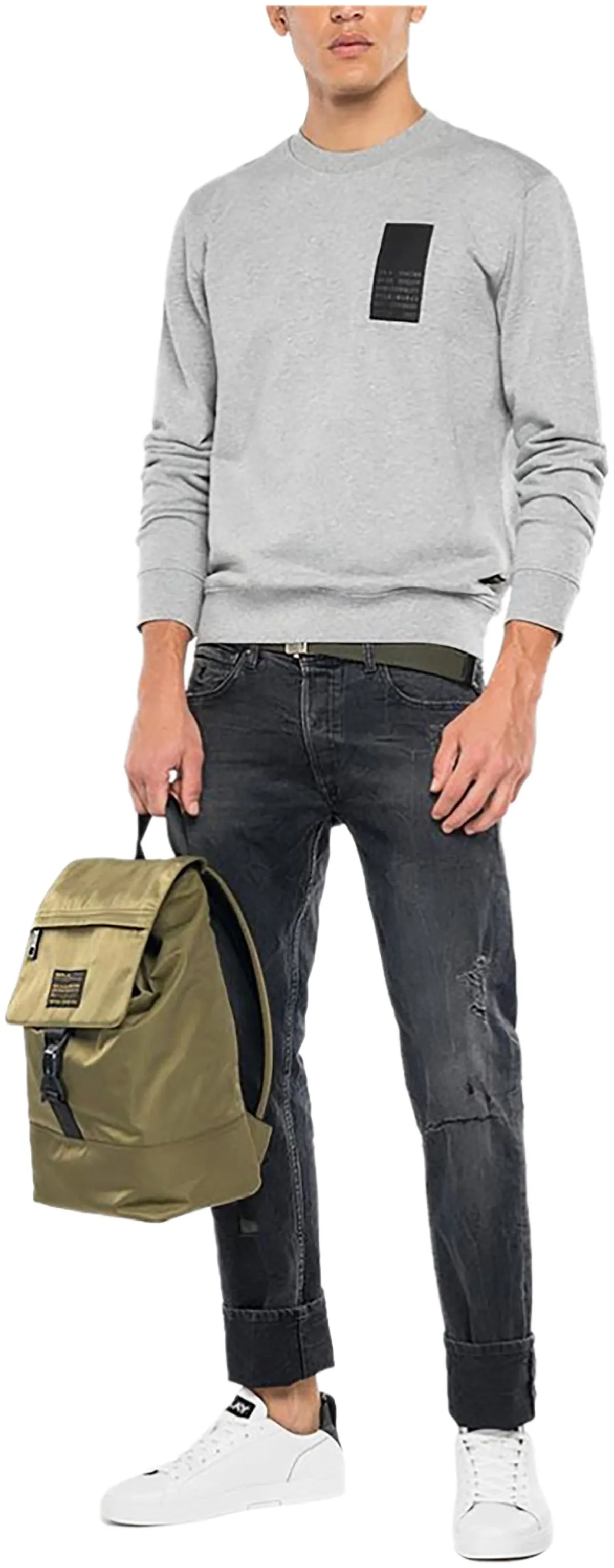 Replay Mens Backpack Fm3556.000 In Olive