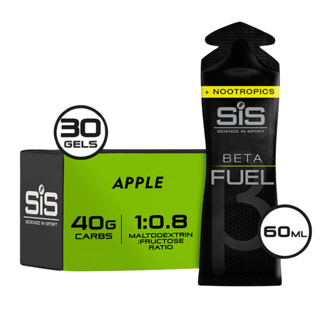 Science In Sport (SIS) - Beta Fuel Energy Gel   Nootropics - Apple (with caffeine)