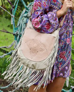 SIENNA BOHO BAG CREAM