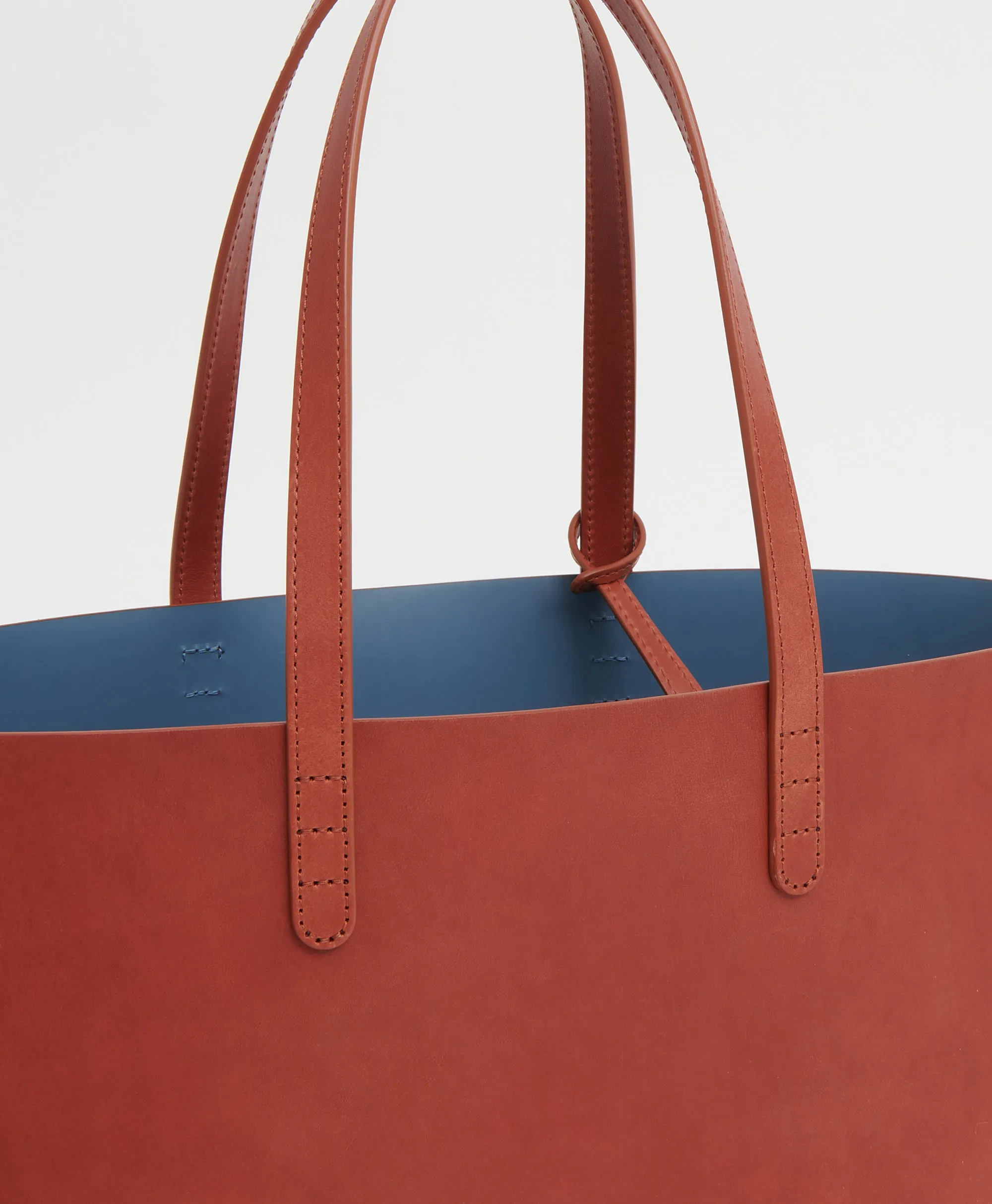 Small Tote - Brandy/Avion