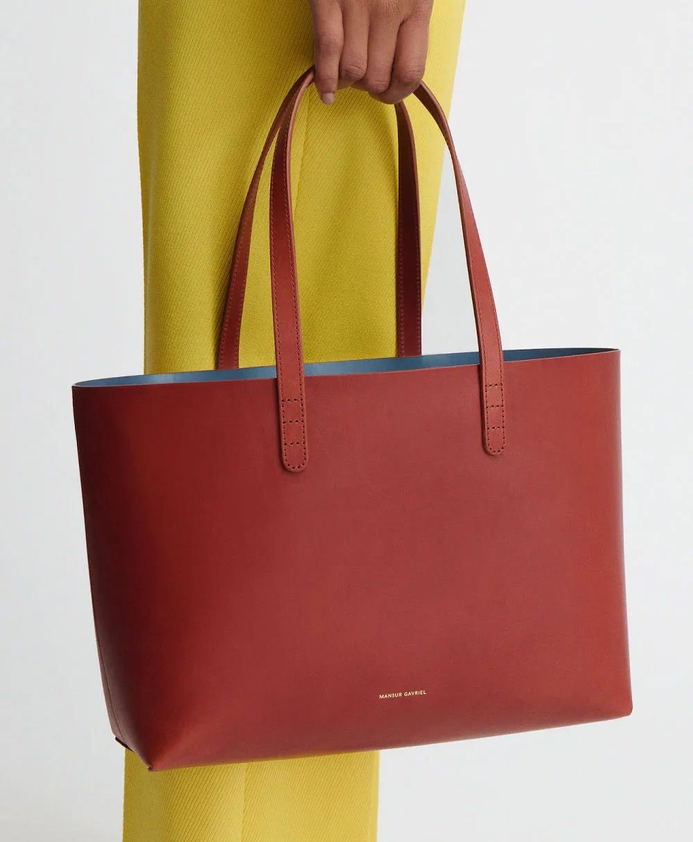 Small Tote - Brandy/Avion