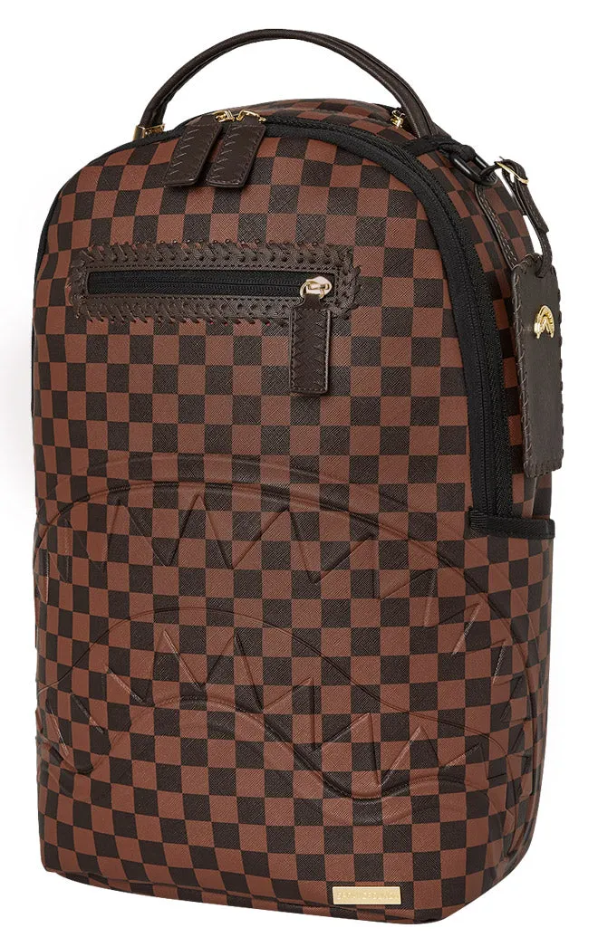 Sprayground From Paris With Love In Brown Black Backpack