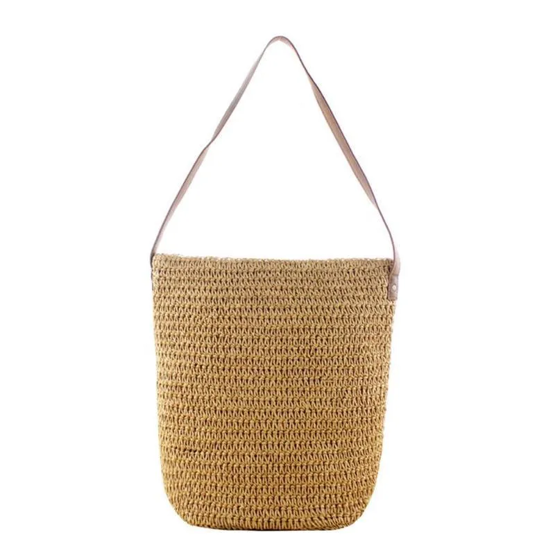 Summer Travel Beach Straw Woven Bags