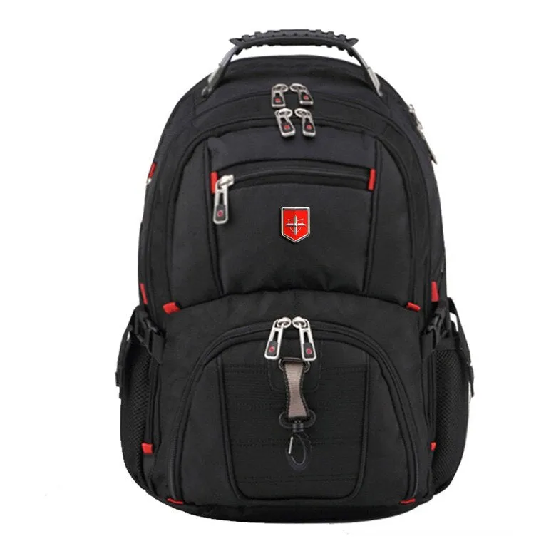 Swiss Men's Back Pack 15.6/17 Inch Computer Notebook School Journey Bags Suitable For Men And Women