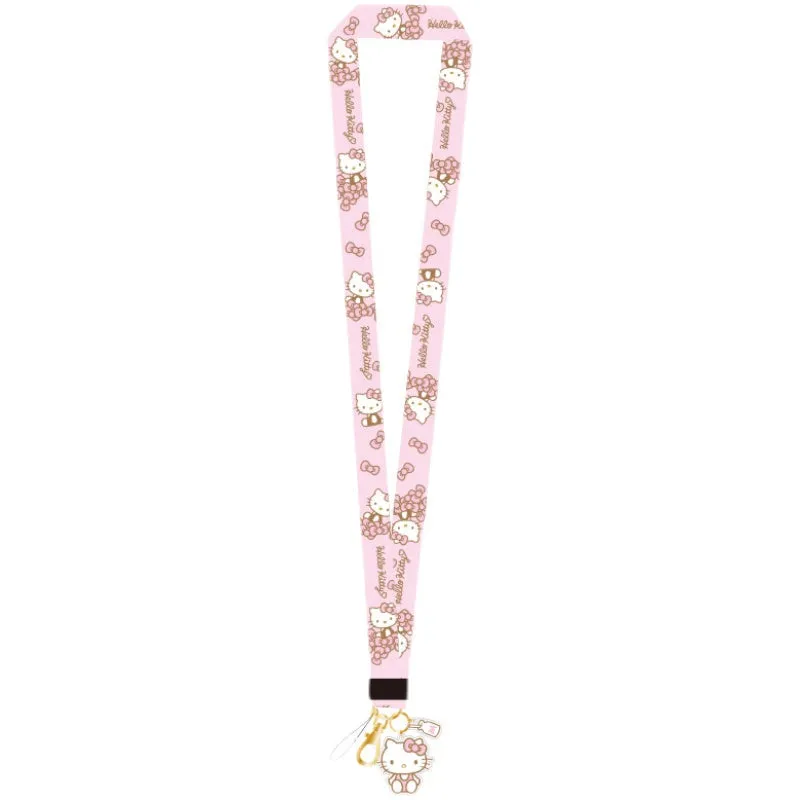 UKA Hello Kitty Keychain Ring Anti-lost Strap Universal Lanyard