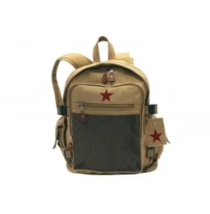 Vintage Style Canvas Backpack