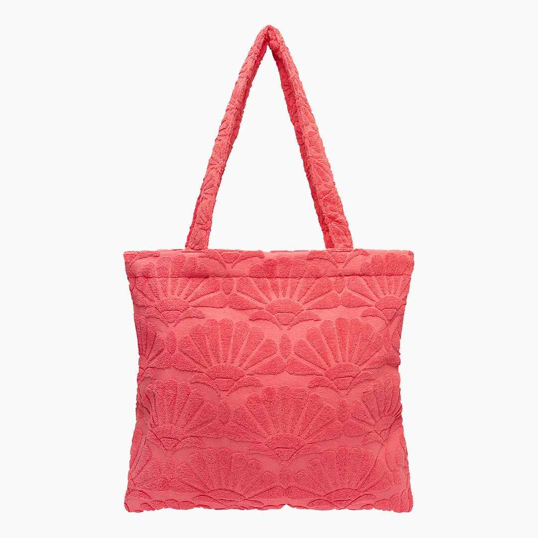 Zali Melon Towelling Tote Bag